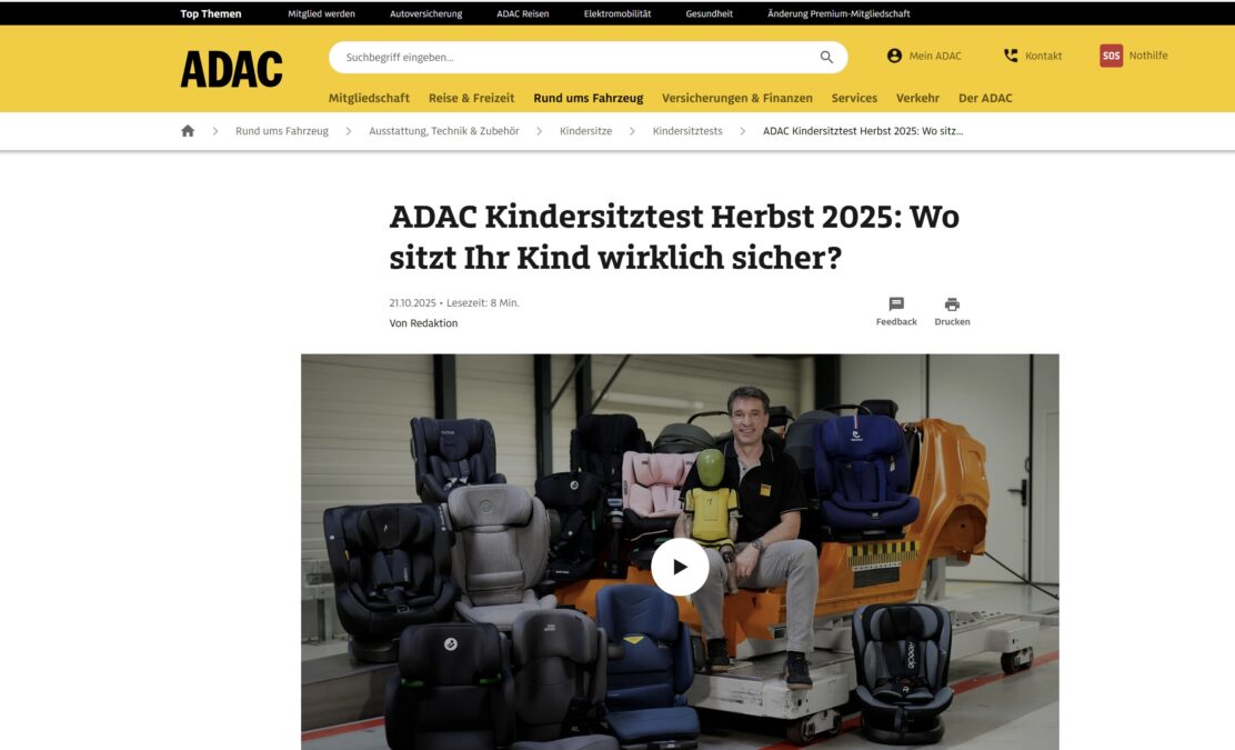 Die sichersten Babyschalen fürs Auto