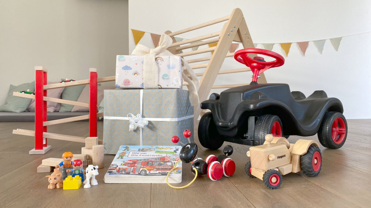 Die besten Geschenke für Jungs ab 1 Jahr